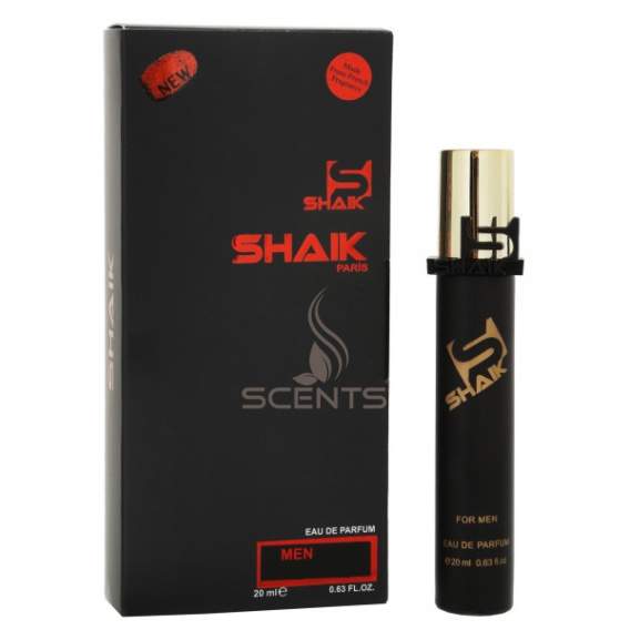 Shaik M 243 парфуми чоловічі аналог аромату Carolina Herrera Bad Boy міні формат 20 мл